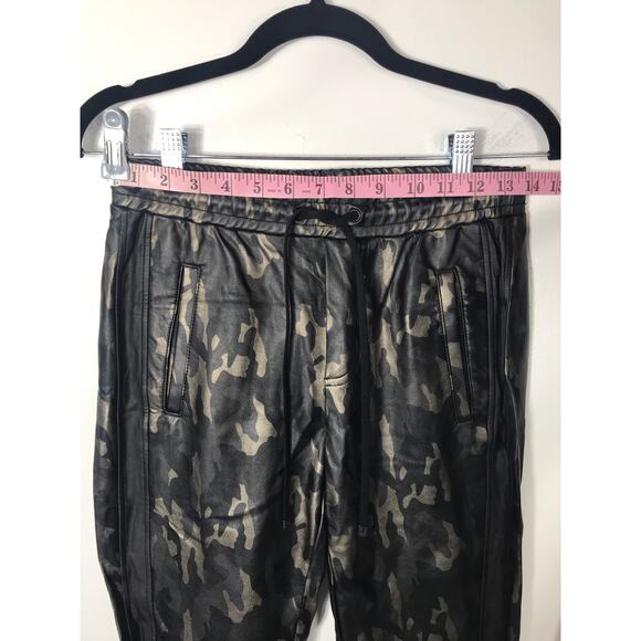 Koral Activewear Metallic Caliber Tuxedo Stripe Camo Print Vegan Pants Travel - Picture 13 of 15